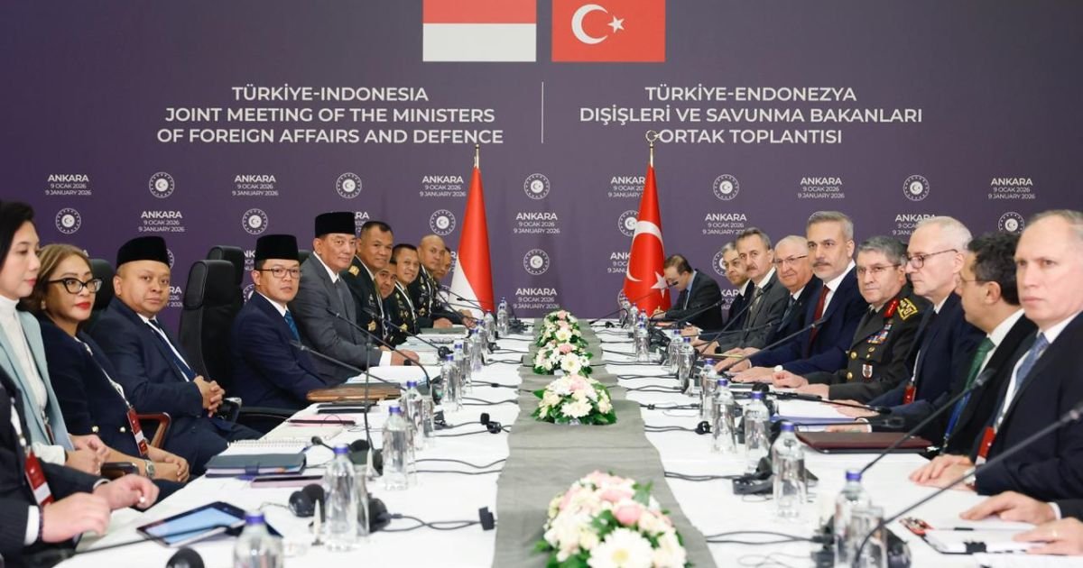 Indonesia–Turki Gelar Pertemuan 2+2 Perdana, Tegaskan Sinergi Diplomasi dan Pertahanan