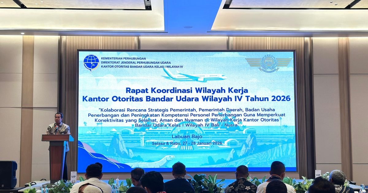 Ditjen Hubud Tegaskan Komitmen 3S+1C, Dorong Kolaborasi Strategis di Rakorwil KOBU IV Bali