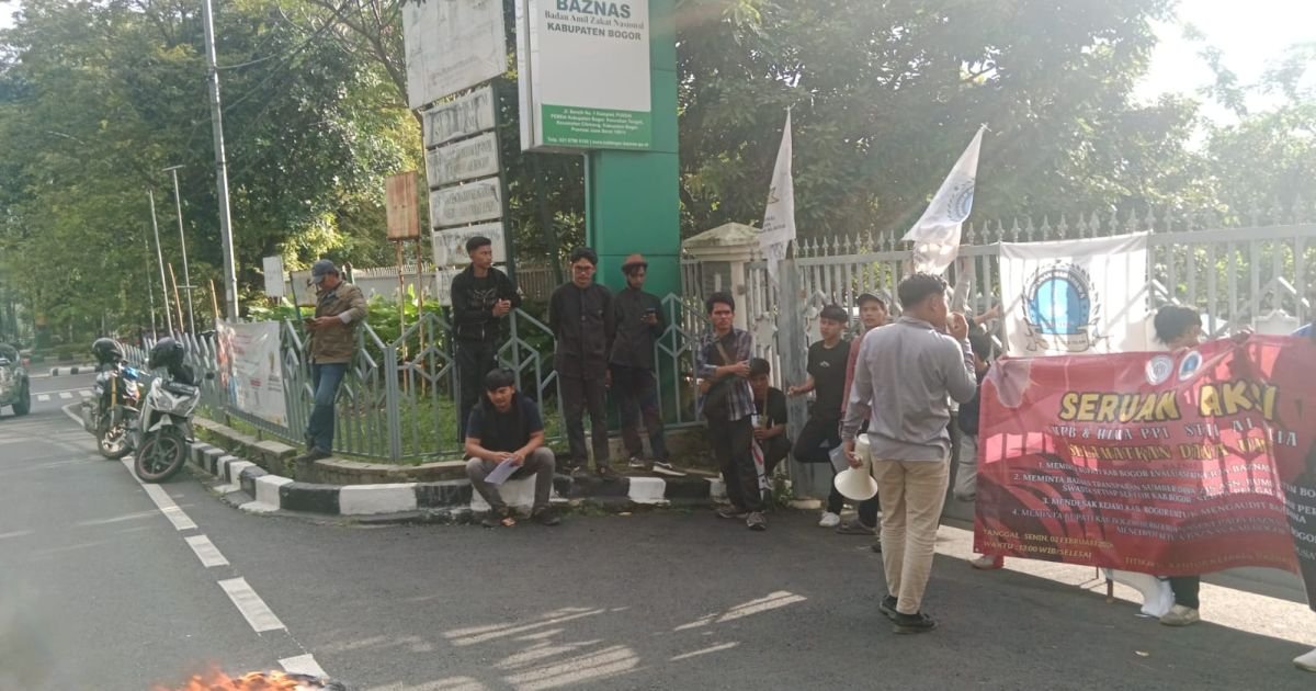 Tuntut Transparansi Dana Umat: HIMA Gelar Unjuk Rasa di Baznas hingga Kemenag Kabupaten Bogor