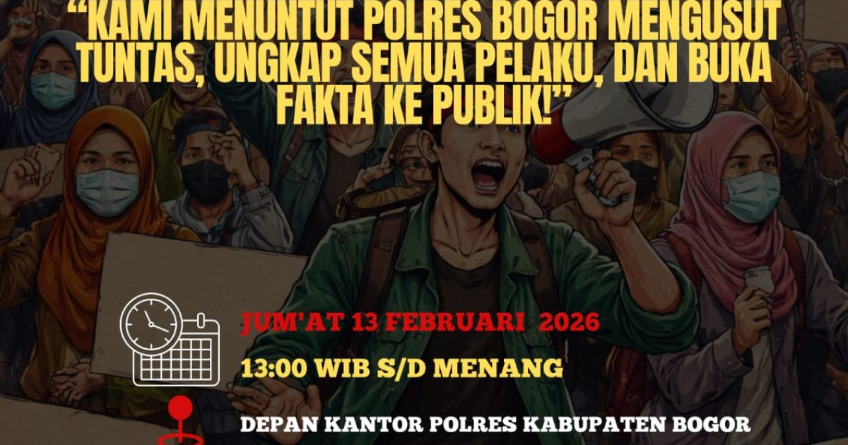 Kasus Dugaan Korban Kematian di Pongkor, Aliansi Mahasiswa Bogor Gedor Polres: Usut Tuntas, Buka Fakta ke Publik!