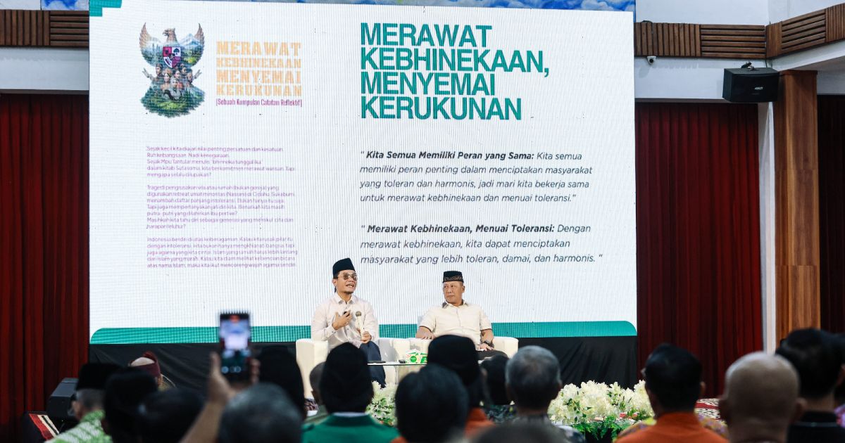 Ngabuburit Lintas Iman: Gus Miftah Ajak Rawat Kebinekaan di Sleman