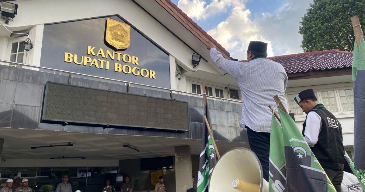 HMI Geruduk DPRD Hingga Bupati Bogor, Desak Cabut Izin Usaha Terafiliasi Israel