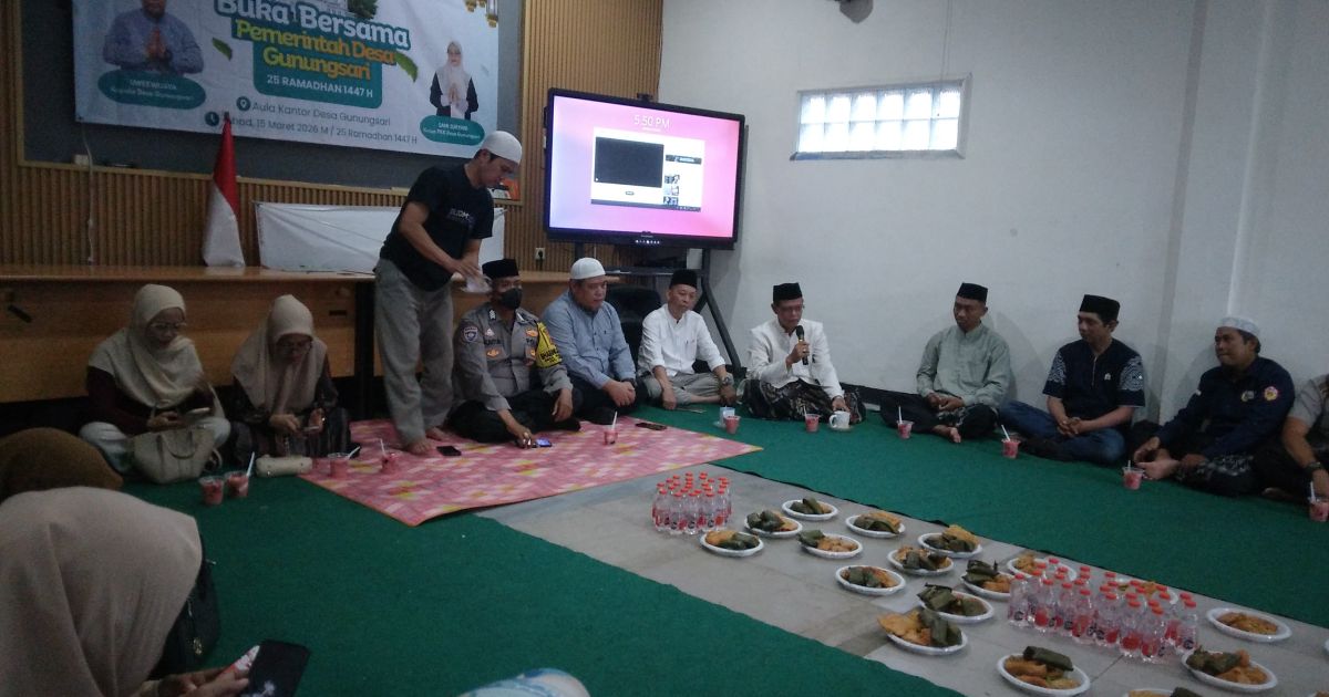 Kades Uwes Wijaya: Buka Puasa Jadi Momentum Kebersamaan Desa Gunungsari