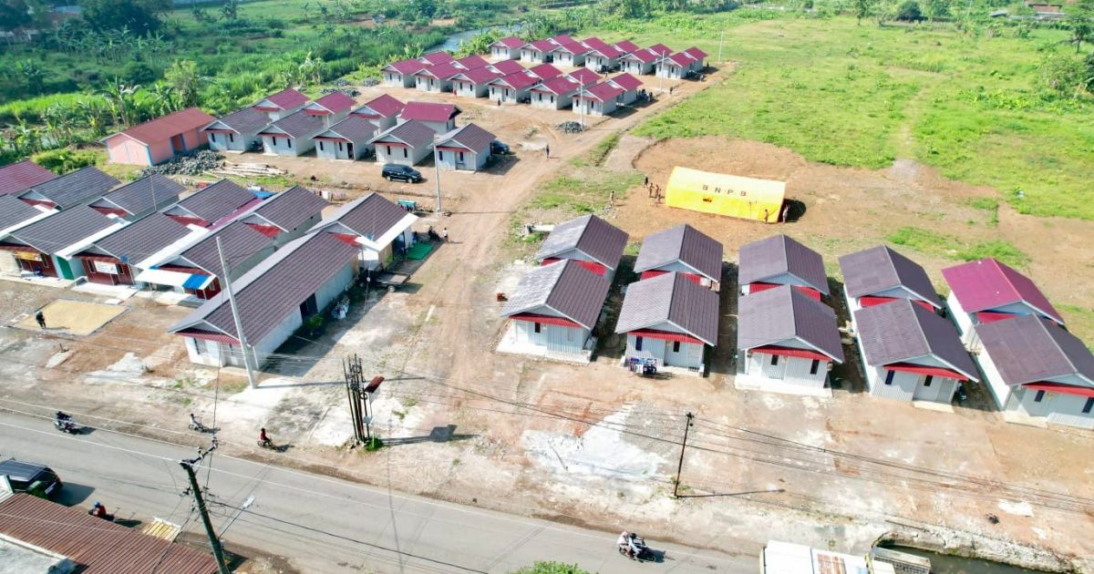 Langkah Nyata BNPB: 39 KK Cibeunying Pindah ke Huntara Desa Jenang
