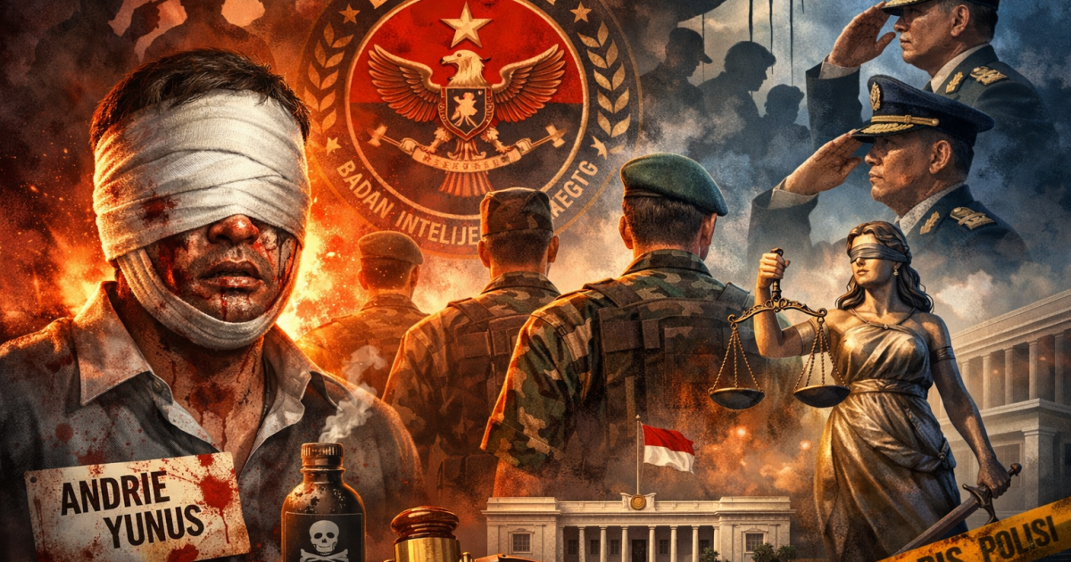 Serangan Air Keras: Advokat Demokrasi Minta DPR Bentuk Panja dan Timwas Intelijen