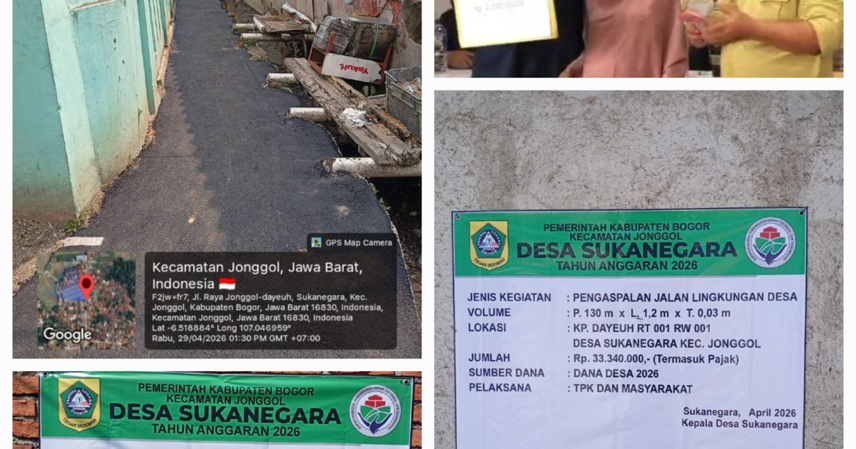 Kades Ahmad Yani: Infrastruktur dan Bantuan Sosial Jadi Prioritas Sukanegara