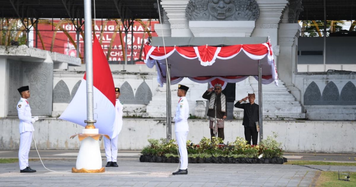 Peringatan Hari Pendidikan Nasional (Hardiknas) 2026 yang digelar Kementerian Pendidikan Dasar dan Menengah (Kemendikdasmen) di Banyuwangi, Jawa Timur, Sabtu (2/5/2026).