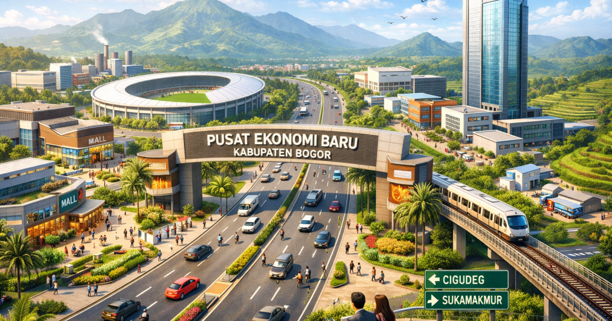 Kabupaten Bogor Siapkan Pemekaran, Dua Pusat Ekonomi Baru Dibangun di Barat dan Timur
