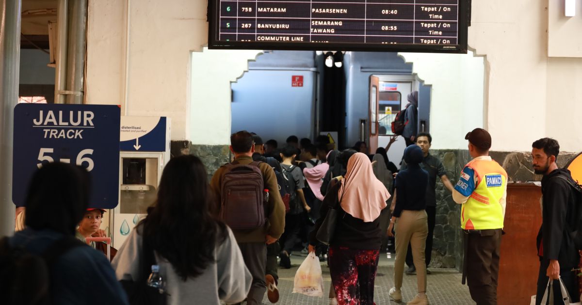 Libur Panjang Iduladha–Pancasila, KAI Catat Penjualan 1,1 Juta Tiket