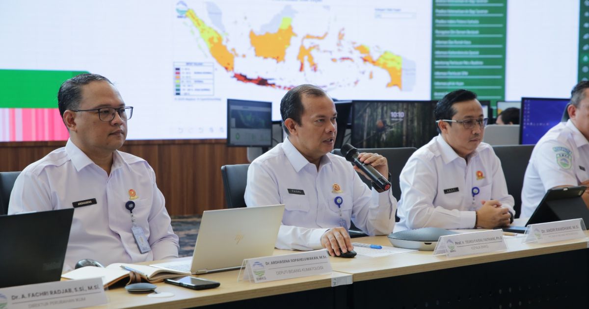 BMKG: Puncak Kemarau Agustus 2026, El Nino Moderat–Kuat Perlu Antisipasi Nasional