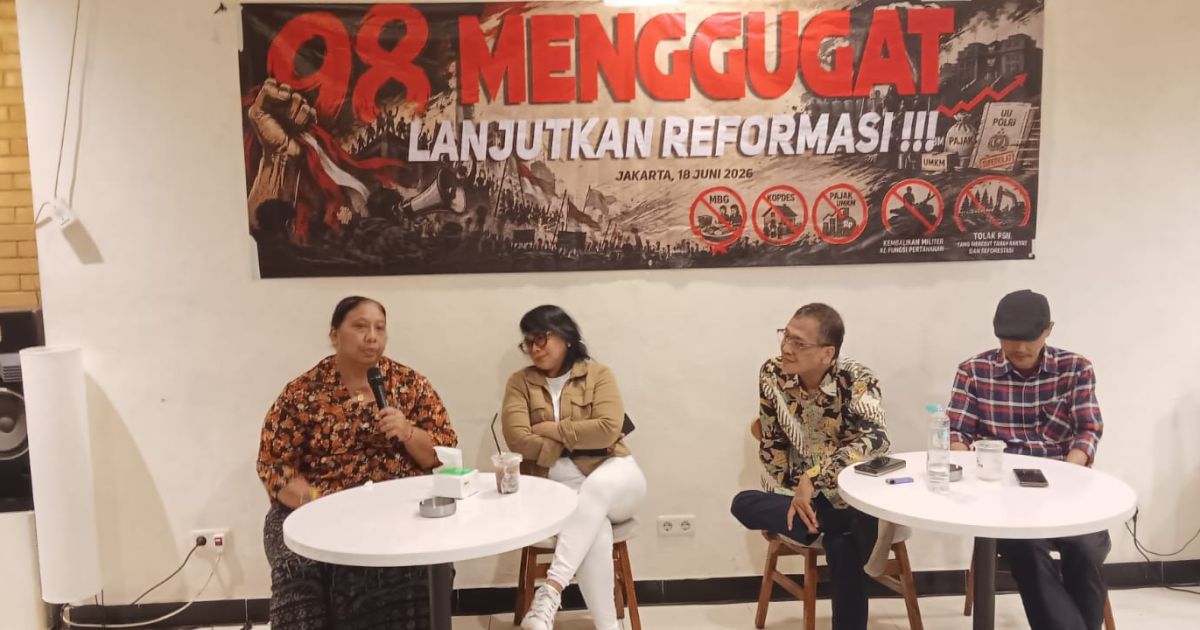 Harga Naik, Demokrasi Mundur: Aktivis 98 Serukan Perlawanan Rakyat