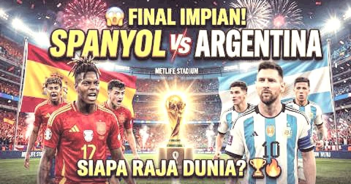 Final Piala Dunia 2026: Spanyol atau Argentina? Prediksi Menunjuk Satu Nama