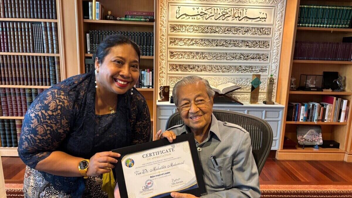 Apresiasi IWO untuk Mahathir PM Malaysia ke-4: Pemimpin Seabad yang Bicara Perdamaian Dunia