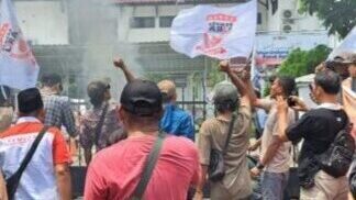 Masalah Sengketa Lahan, Puluhan Warga Demo BPN Kabupaten Bogor