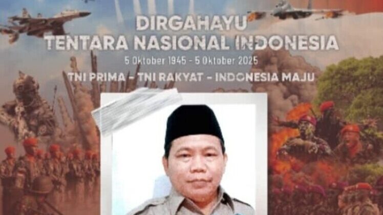 Kades Pruwatan Brebes Ucapkan Selamat HUT ke-80 TNI