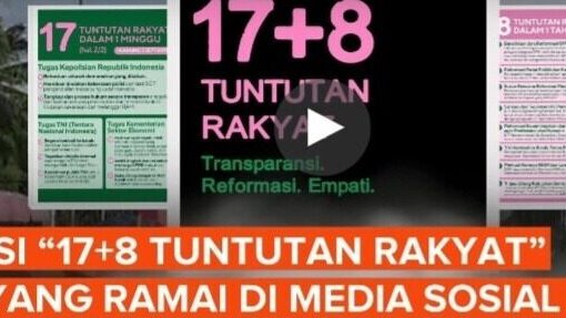 Tuntutan Rakyat 17+8, Apa yang Terjadi Jika Pemerintah Tak Merespon