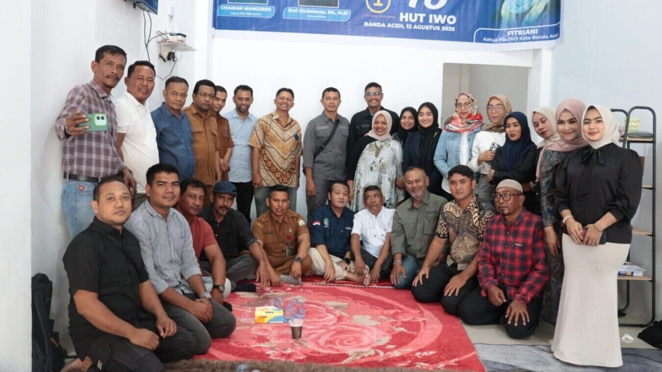 PD dan PW IWO Aceh Rayakan HUT ke-13, Teguhkan Komitmen Profesionalisme Wartawan di Era Digital