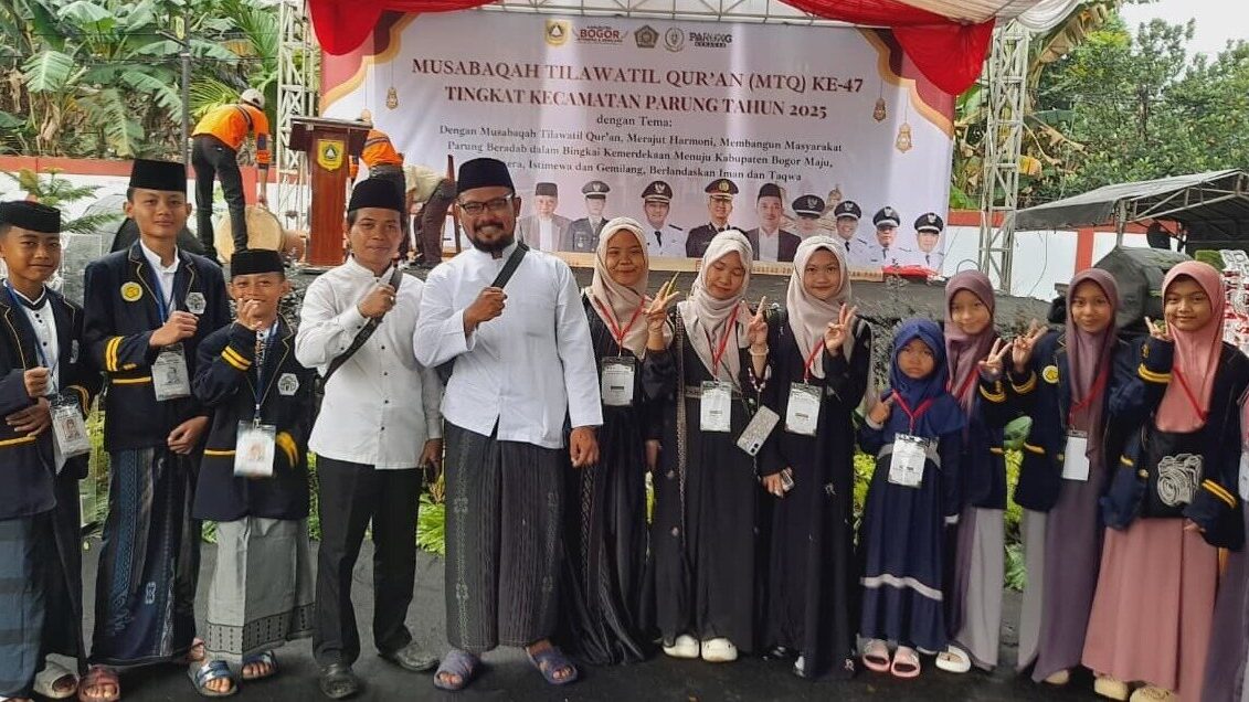 Santri Asal Cogreg Bogor Ini Sukses Sabet Juara Umum Tingkat Kecamatan dalam Lomba MTQ