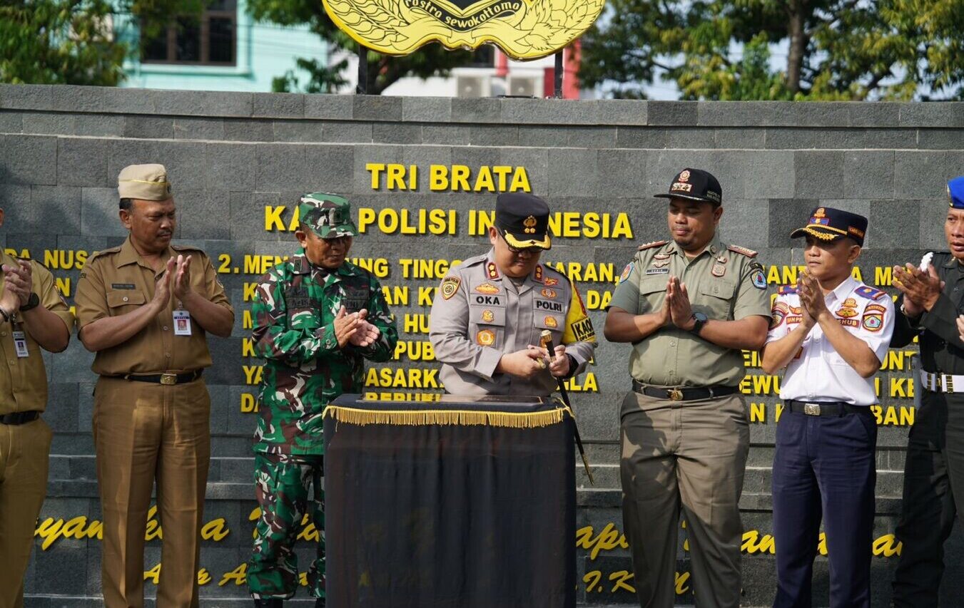 Peresmian Lapangan Apel Tri Brata Polres Brebes, Jadi Landasan Moral dan Etika Bagi Setiap Anggota
