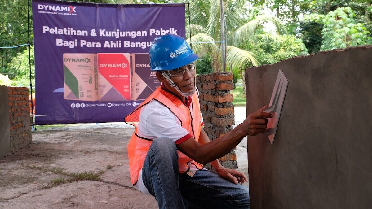 Pelatihan Mitra Tukang Bangunan, SBI Dukung Industri dan Tenaga Kerja Profesional di Sektor Kontruksi