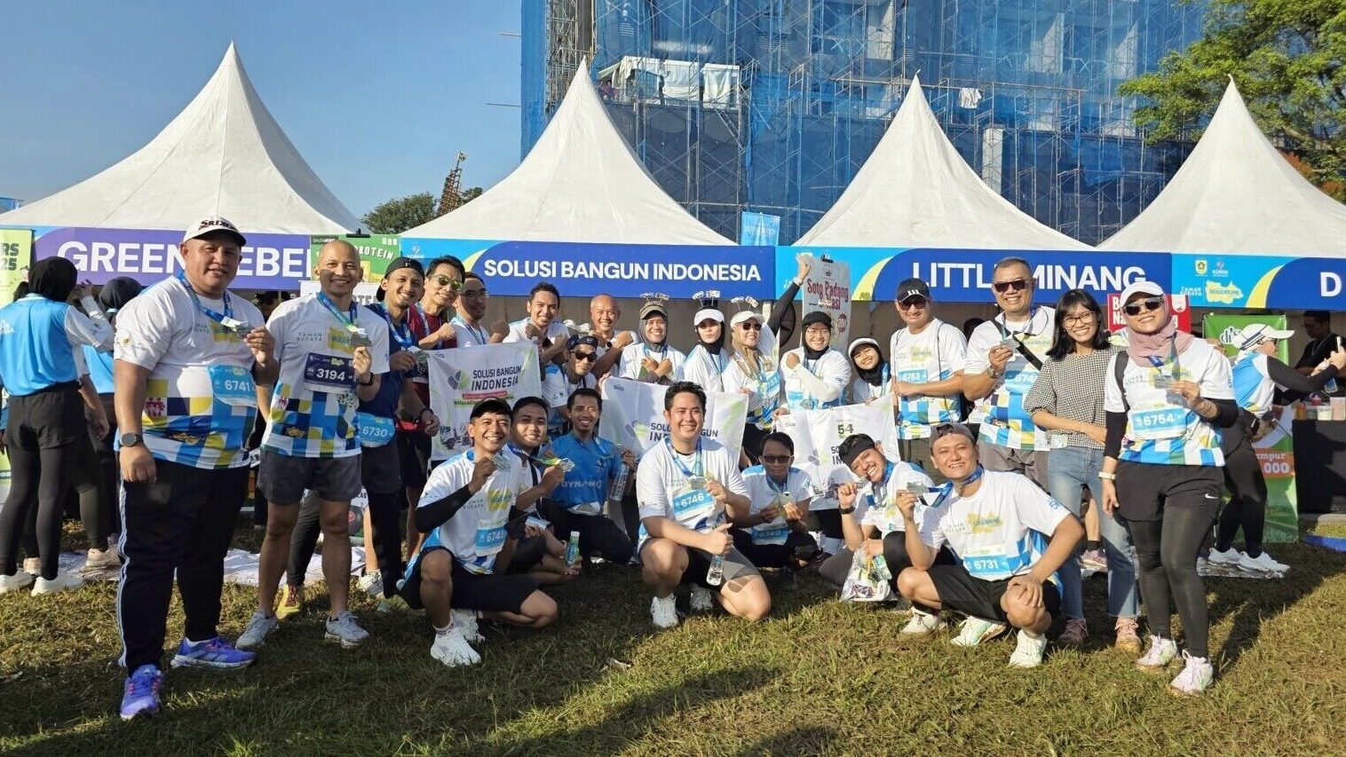 HJB ke-543, Solusi Bangun Indonesia Berpartisipasi di Ajang Taman Budaya Bogor RUN 2025