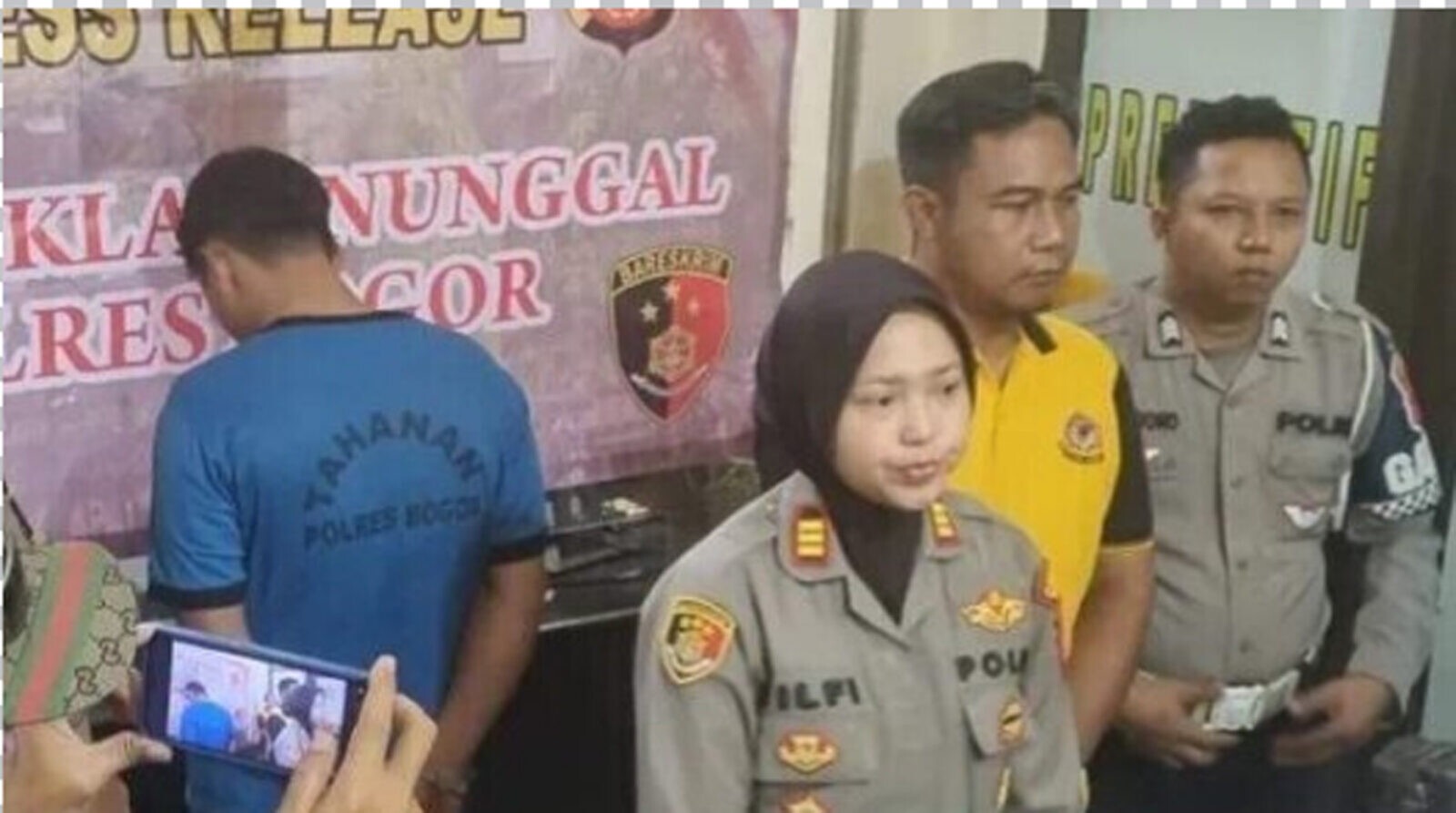 Anak Kades Klapanunggal Bogor Diamankan Polisi, Ditetapkan Tersangka Usai Lakukan Penganiayaan