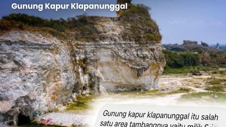Aktivis Soroti Tambang Kapur Klapanunggal Bogor, Minta Pemerintah Bertindak Tegas