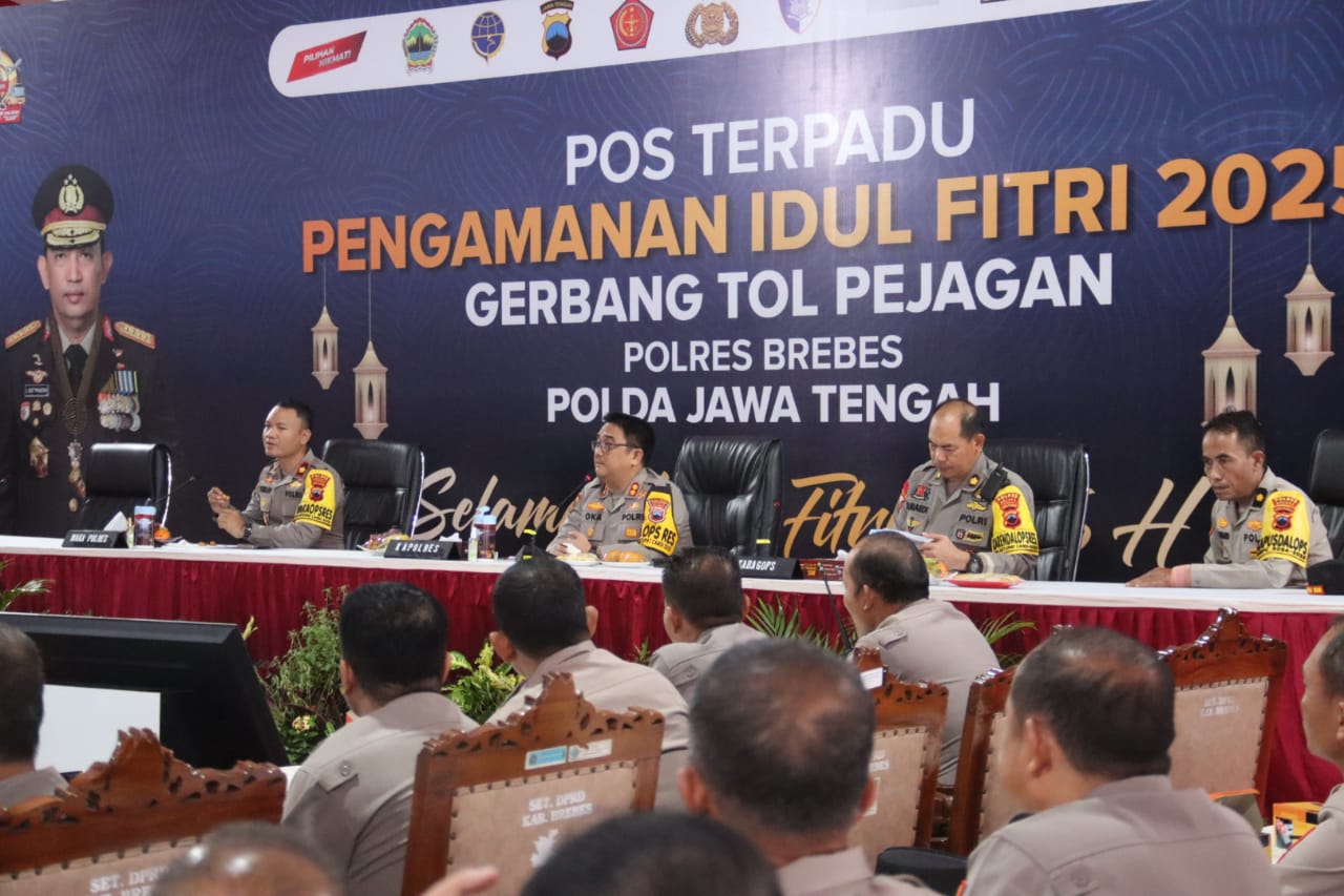 Hadapi Arus Balik Lebaran 2025, Polres Brebes Siapkan Strategi Ini