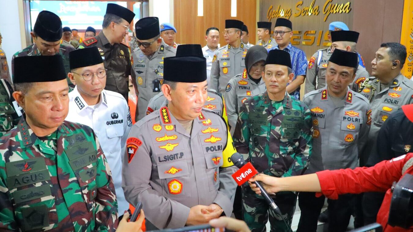 Kapolri dan Panglima TNI Perkuat Silaturahmi Lewat Safari Ramadhan