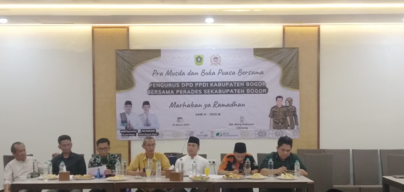 Pra Musda dan Bukber DPD PPDI Kabupaten Bogor, Iwan: Jaring Aspirasi Perades di Wilayah