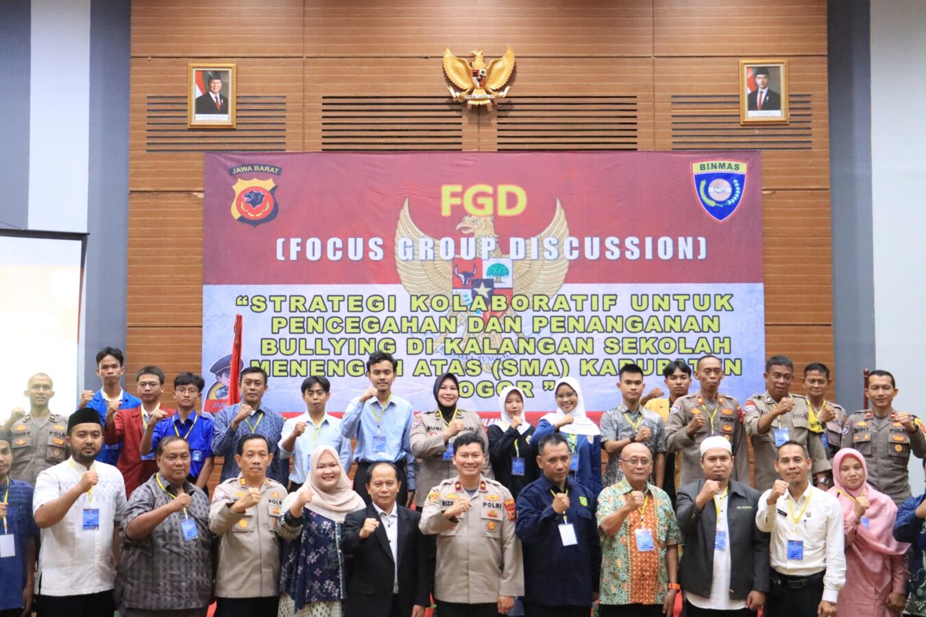 Kapolres Bogor: FGD Jadi Strategi Kolaboratif Pencegahan dan Penangan Bullying 