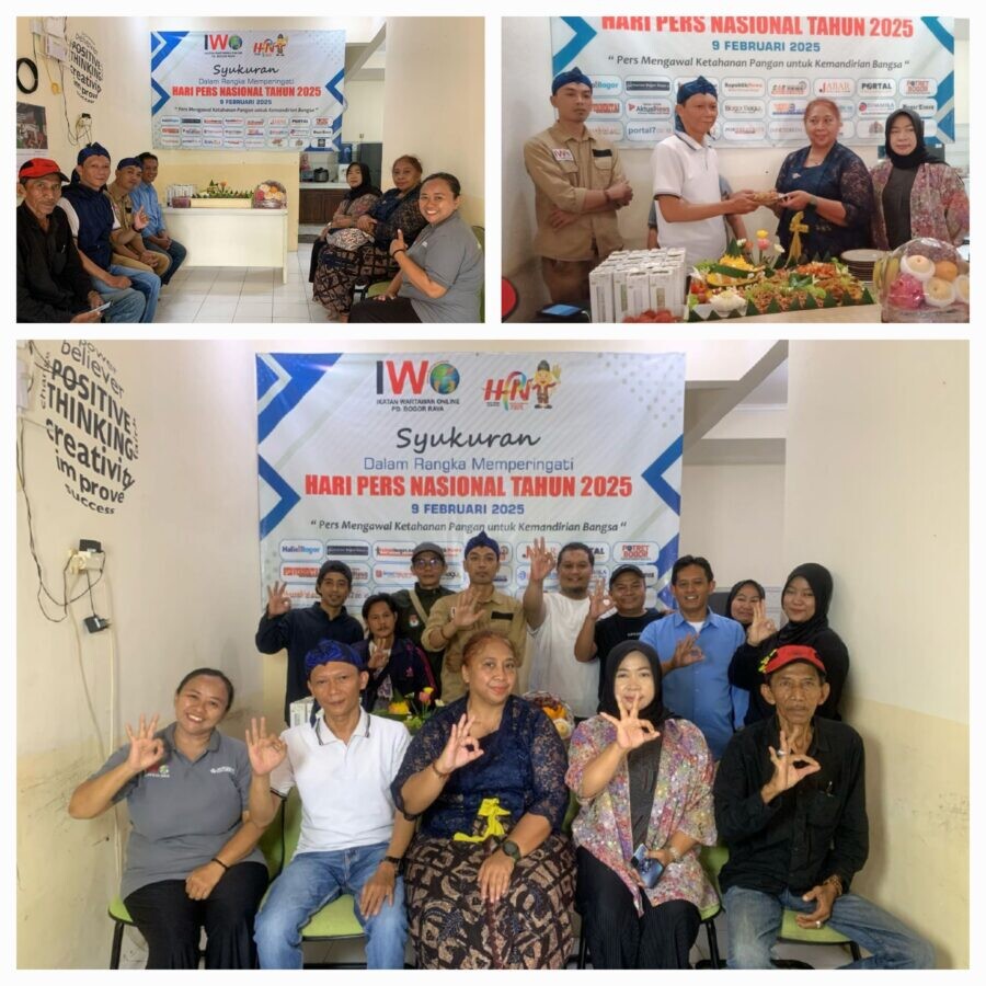 Hadiri Syukuran HPN 2025 di Bogor, Sekjen IWO T. Nathalia Terus Berkomitmen Tingkatkan Kualitas Wartawan