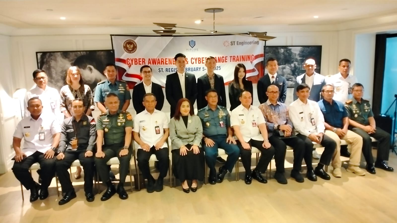 Kolaborasi Kemenhan-Mirage Defence dan ST Engineering, Gelar Pelatihan Siber TNI