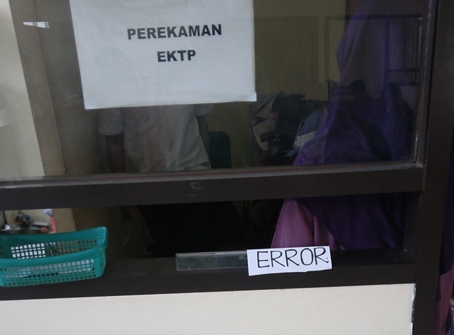 Warga Kecewa, Perekaman E-KTP di Kecamatan Bantarkawung Brebes Sering Error