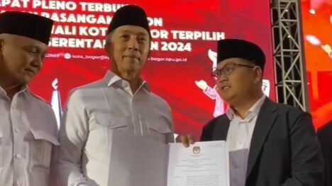 Ditetapkan KPU Jadi Walikota Bogor Terpilih, IWO Bogor Raya Beri Selamat Untuk Dedi A Rachim