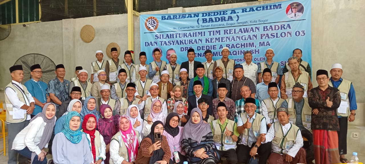 Di Acara Silaturahmi Relawan Badra, Dedi A Rachiem Tekankan Hapus Budaya Money Politik 