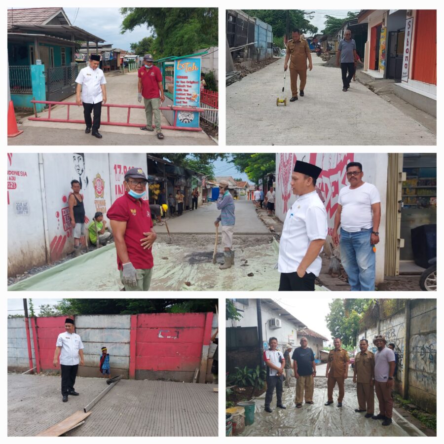 Kades Ciangsana Bogor Sukseskan Bankeu Infrastruktur 2024, Percantik Jalan Desa di Tiga Titik