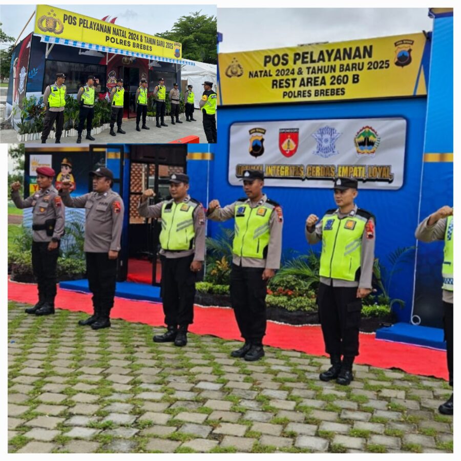 Aparat Gabungan di Brebes Siaga, Jaga Keamanan Jelang Nataru