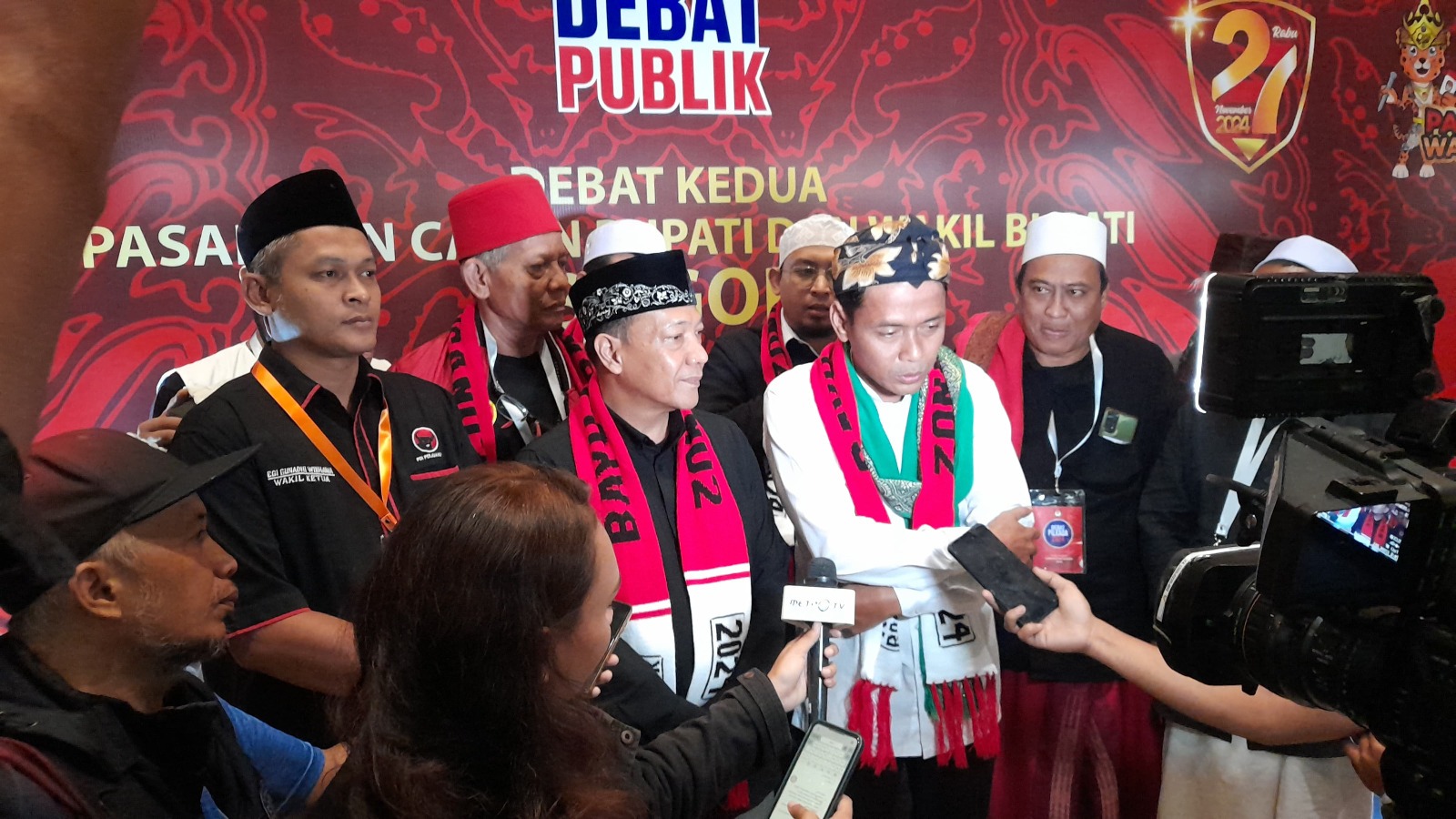 Elektabilitas Paslon Bupati Bogor Bayu-Kang Mus Naik Berkat Mulut ke Mulut