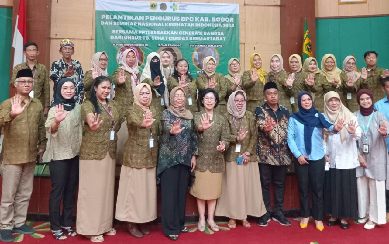 Pengurus DPC PPTI Cabang Kabupaten Bogor Masa Bhakti 2024- 2029, Resmi Dikukuhkan