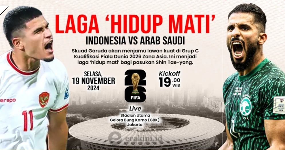 Berikut Lokasi Cafe yang Nyaman Untuk Nobar Timnas Indonesia vs Arab Saudi
