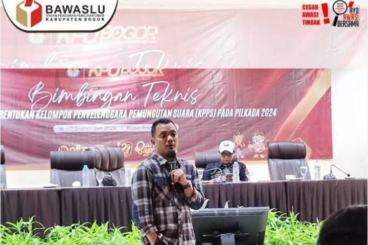 Bawaslu Kabupaten Bogor Siapkan 7.098 Petugas Awasi TPS di Pilkada 2024 