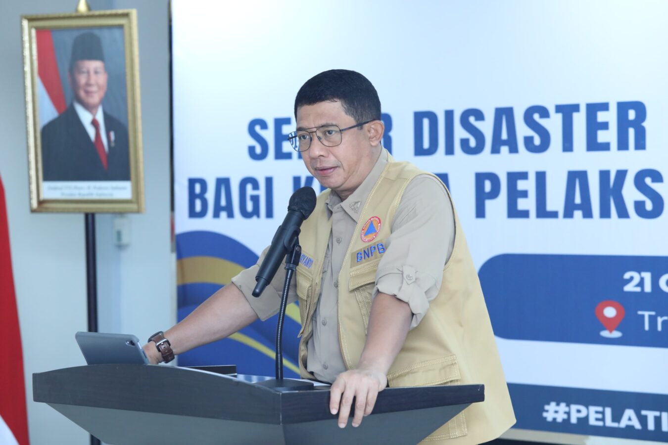 Kepala BNPB Tegaskan Urusan Bencana Tidak Boleh Dikesampingkan