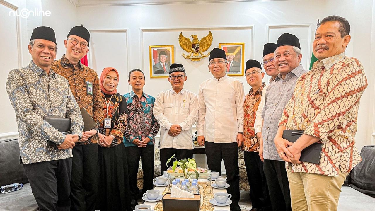 Perkuat Pendidikan Berbasis Masyarakat, Mendikdasmen Temui Pengurus Besar NU