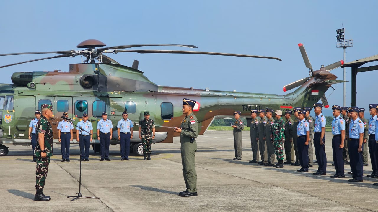 TNI : 24 Personil Satgas Operasi Penanggulangan Bencana Alam Diberangkatkan Ke Filipina