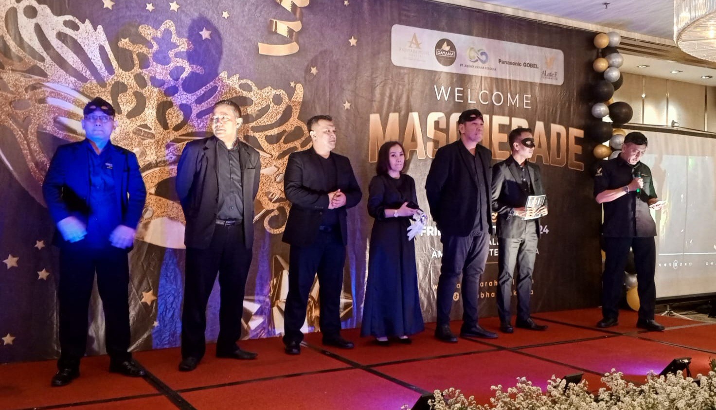 Hotel Ambhara Gelar Event Tahunan Bertemakan Masquerade Party Gathering 