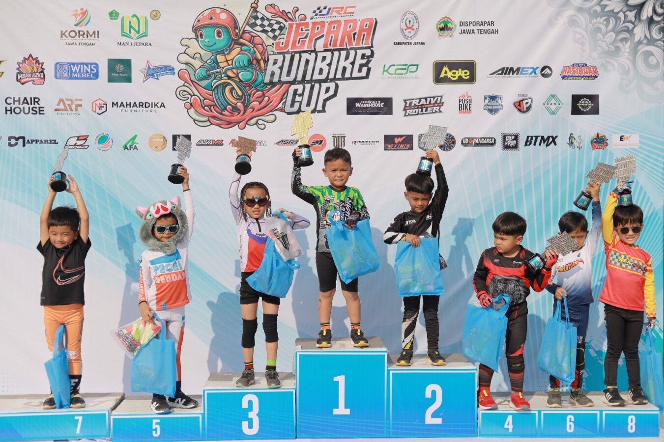 Kejuaraan Asian Championship Bike 8 China, Bocah Asal Brebes Raih Prestasi 