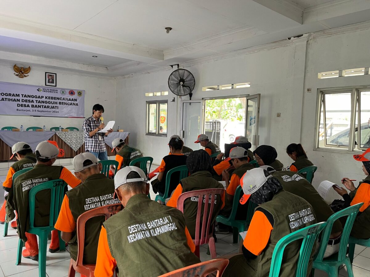 Gelar Pelatihan DESTANA, SBI : Tingkatkan Kesiapsiagaan Desa di Bogor Hadapi Bencana