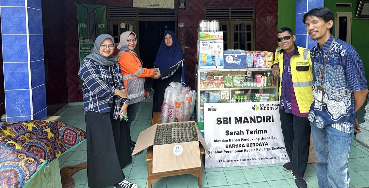 Women Empowerment :      SBI Pabrik Narogong Bogor Bantu Pengembangan Usaha SARtiKA Berdaya, Ini Tujuannya