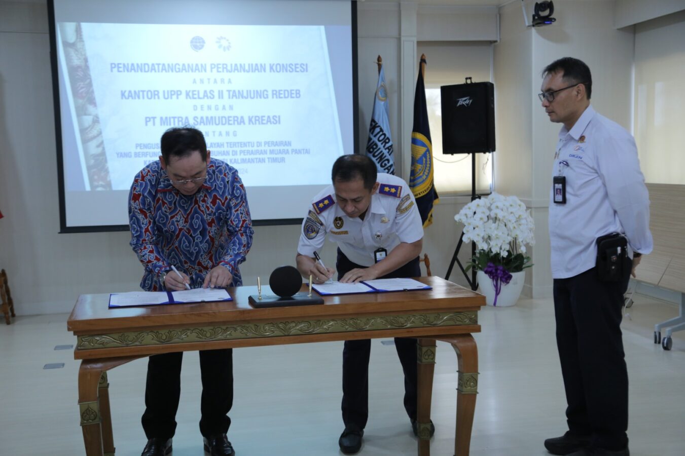 Tandatangani Perjanjian Konsesi Pengusaha WTDP Muara Pantai di Kaltim, Ini Penjelasan Menhub